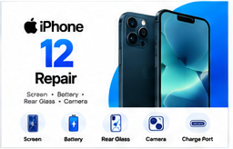 iPhone 12 repair services at Laptop Workshop