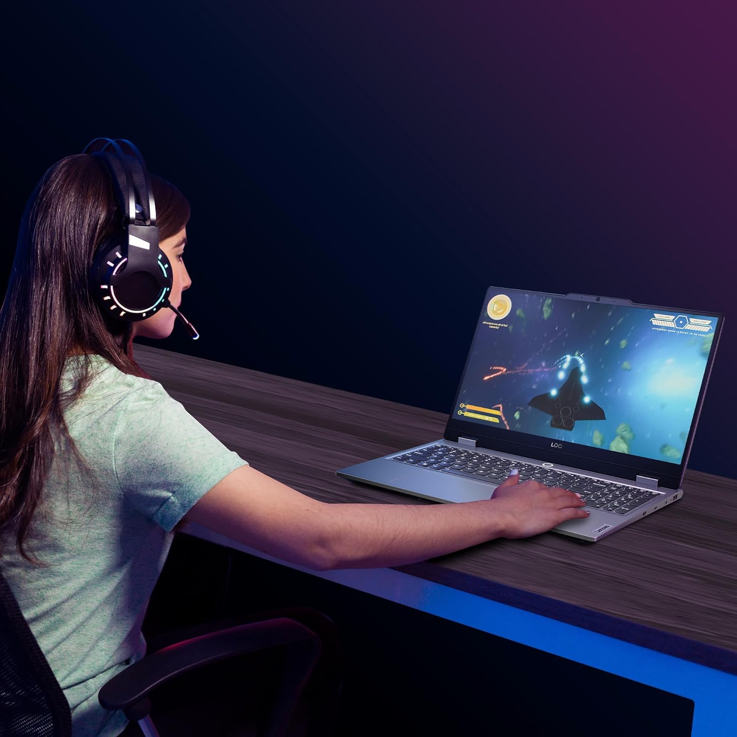 Lenovo 3 Ryzen 5 5500 16GB 512GB SSD Nvidia RTX 2050 Graphics Win11 Laptop