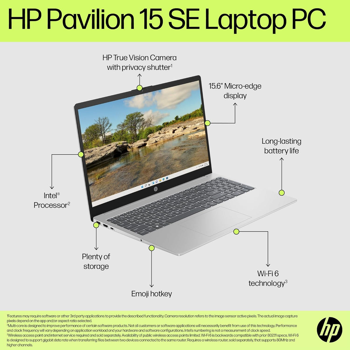 HP 15.6-inch Full HD Laptop Intel Core i3-N305 8GB RAM 512GB SSD