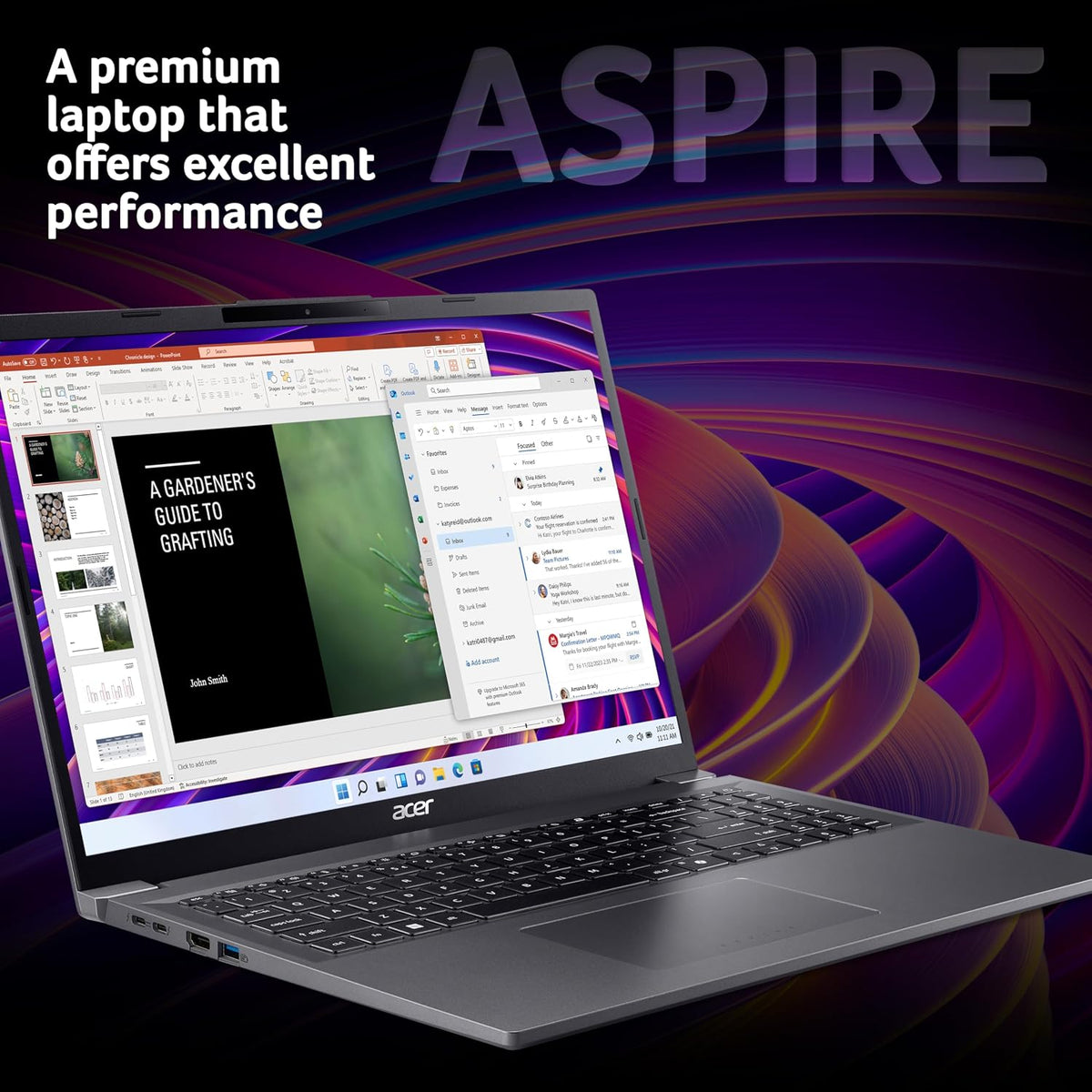 Acer Aspire 16 - Intel Core Ultra 5 16GB 512GB SSD 16" OLED Win11 Laptop