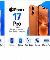 iPhone 17 Pro repair services at Laptop Workshop