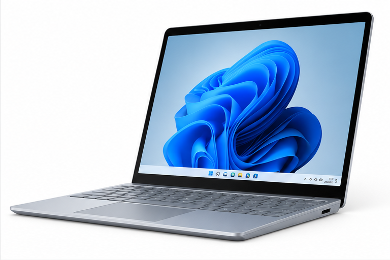 Microsoft Surface Laptop Go angled view