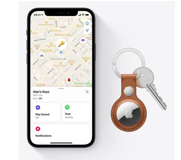 Apple AirTag Bluetooth Tracker - Pack of 4