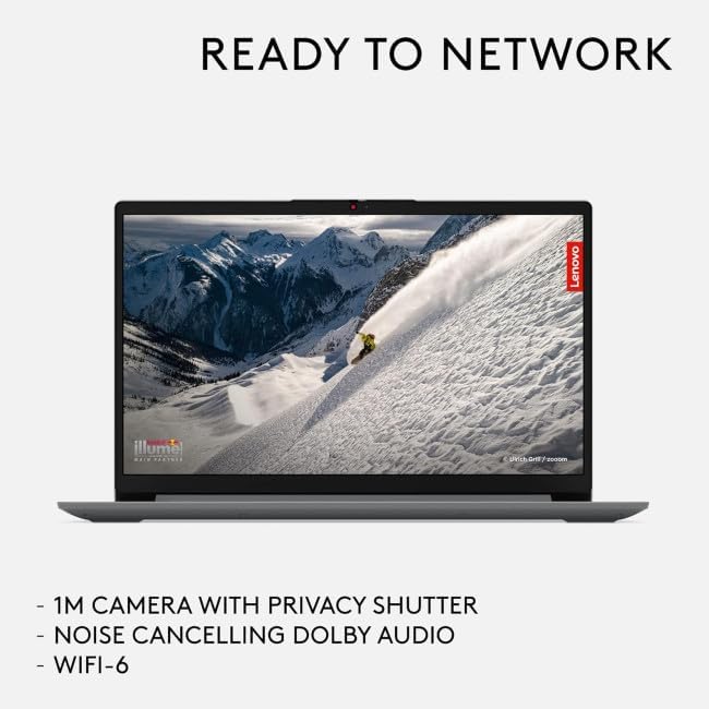 Lenovo IdeaPad 1 AMD Ryzen 5 8GB 512GB SSD Win11 Laptop