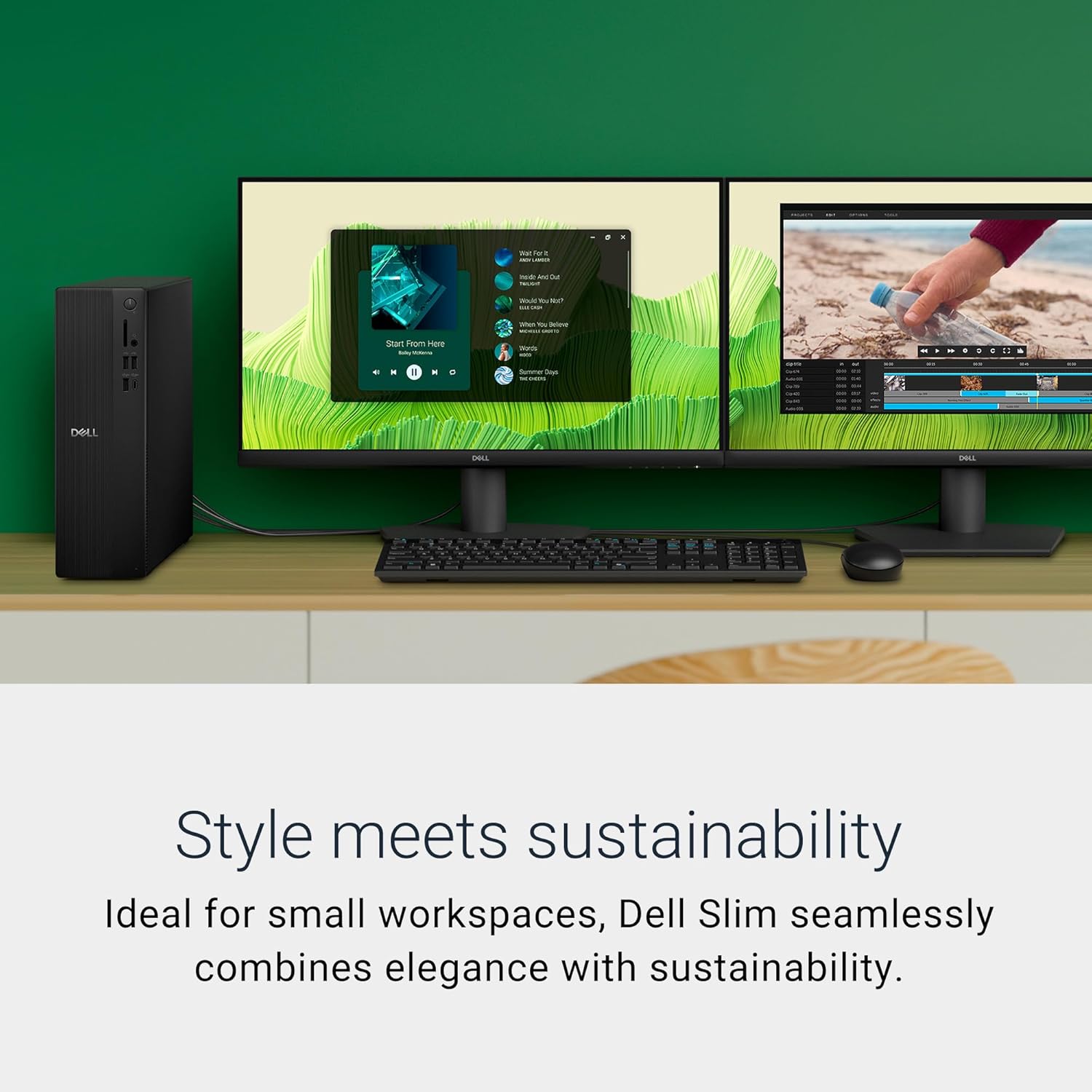 Dell Slim PC Intel i3 14th Gen 8GB 512GB SSD Windows 11