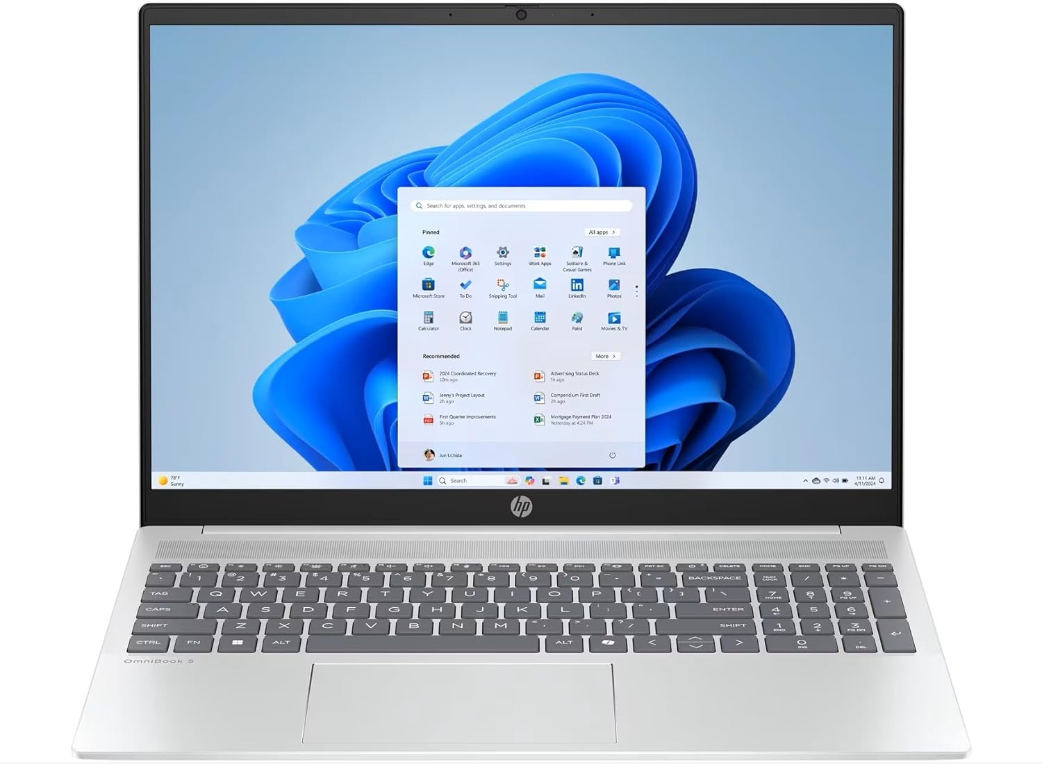 HP Omnibook 17-inch Intel Core N150 4GB 128GB Win11 Laptop