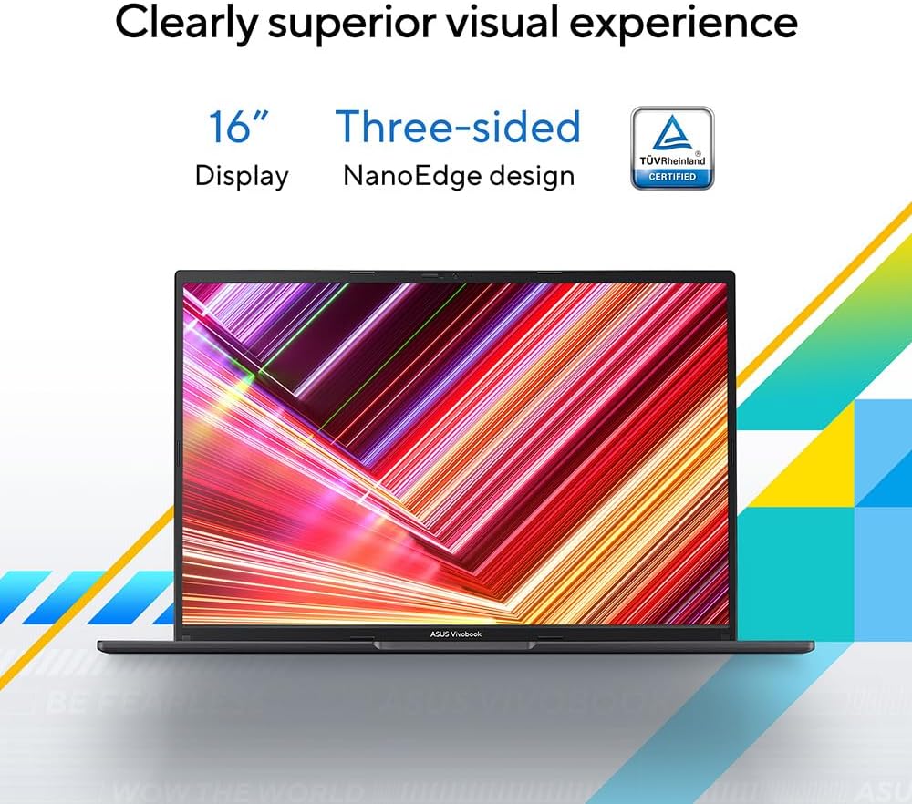 ASUS 16 Laptop - Intel Core 5-120U 16GB 512GB 16-inch Windows 11