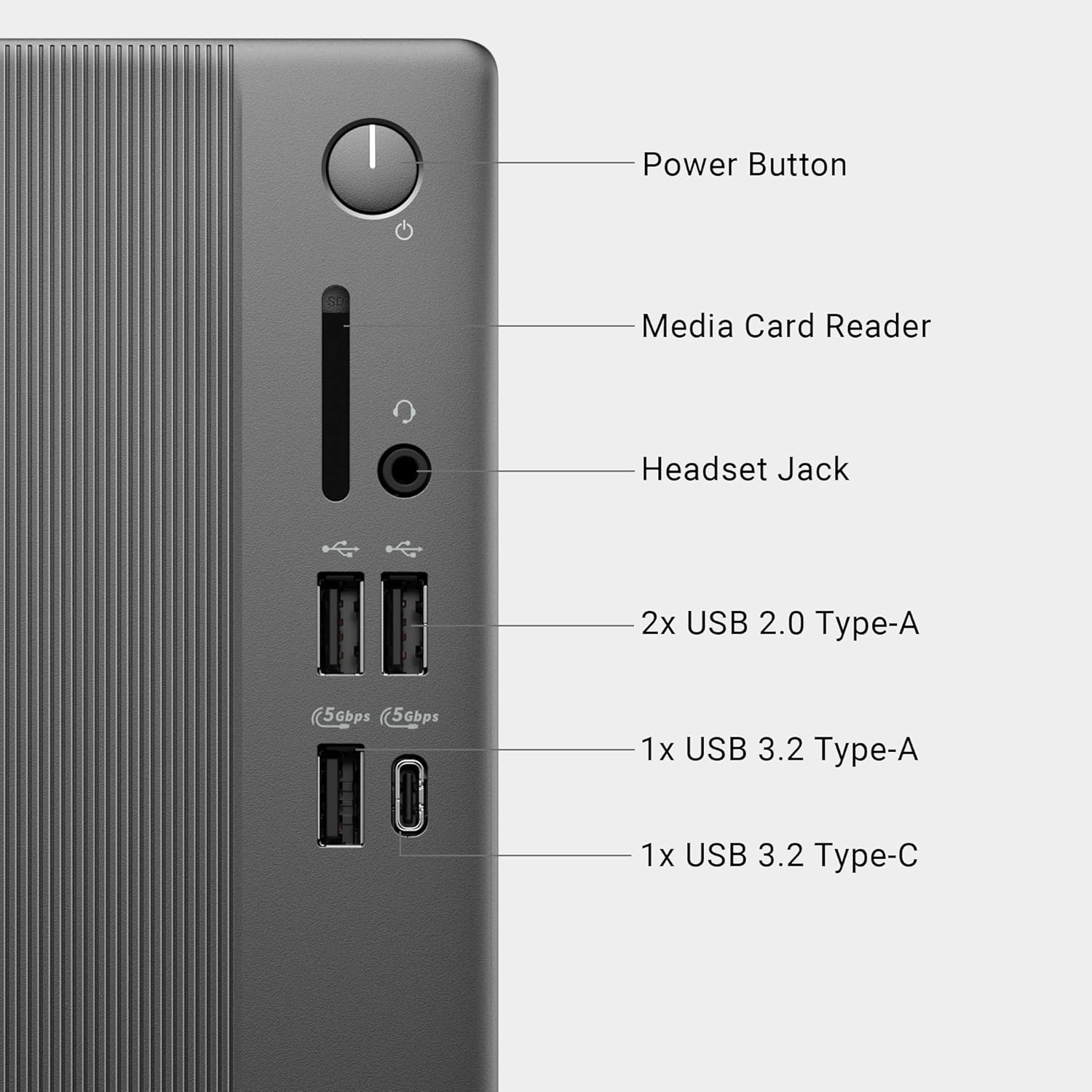 Dell Slim PC Intel i3 14th Gen 8GB 512GB SSD Windows 11