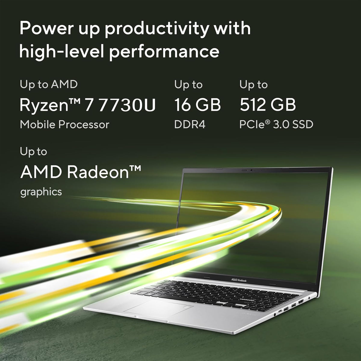 ASUS Vivobook 15 M1502YA 15.6-inch Ryzen 7 7730U 16GB 512GB SSD Windows 11