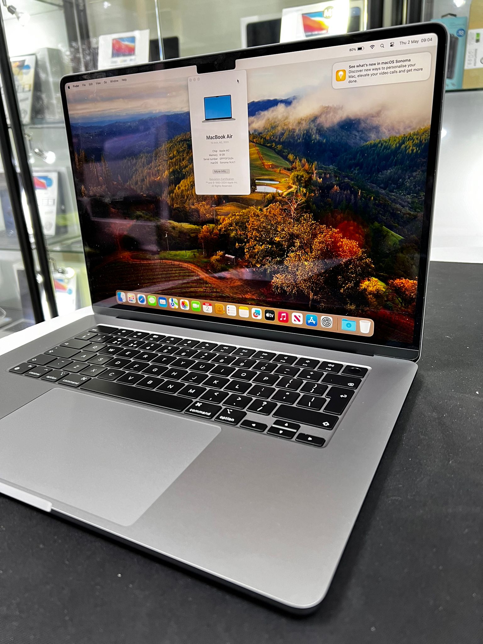 Apple MacBook Air 15-inch M2 8GB 512GB 2023 Sonoma