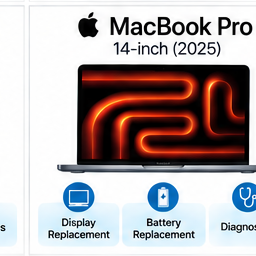 MacBook Pro 14-inch 2025 repair service