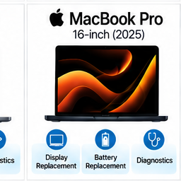 MacBook Pro 16-inch 2026 repair service