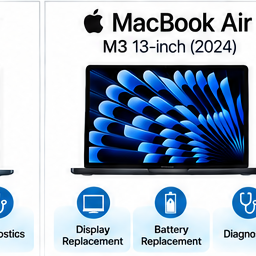 MacBook Air 13-inch M3 A3113 repair service