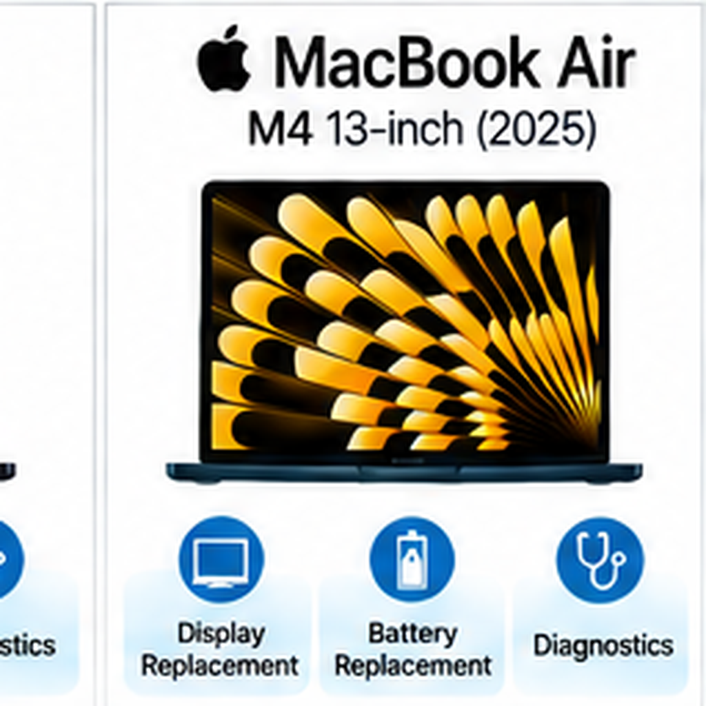 MacBook Air 13-inch M4 A3240 repair service