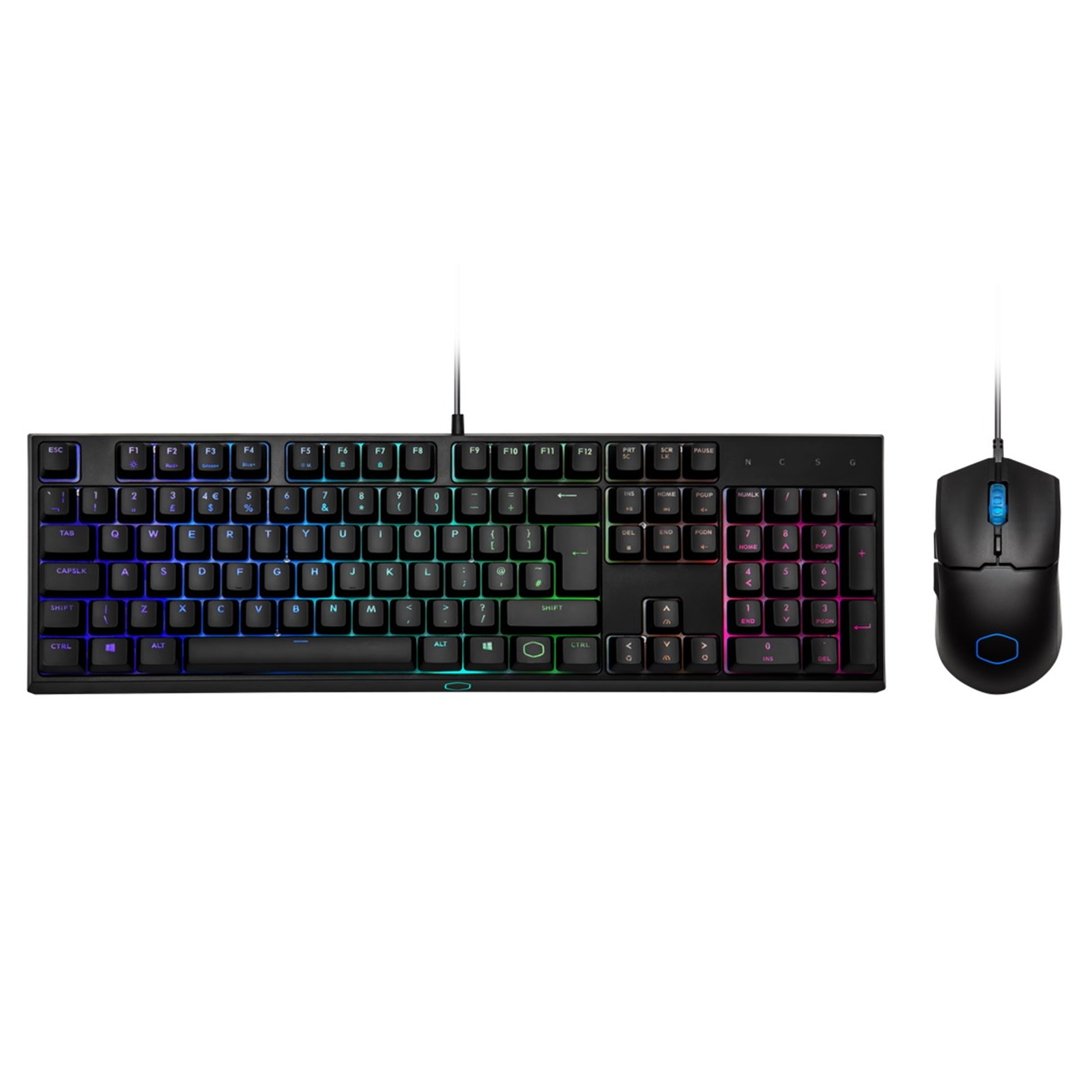 Cooler Master MS110 USB RGB LED Gaming Keyboard & Mouse Set with Mem-Chanical Switches