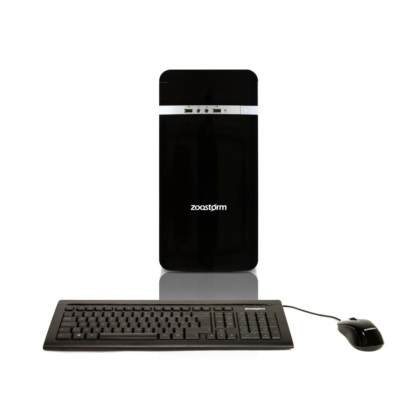 ZOOSTORM PENTIUM G3260 DUAL CORE DESKTOP PC, 1TB HDD, 8GB RAM, WIN 10, WIFI