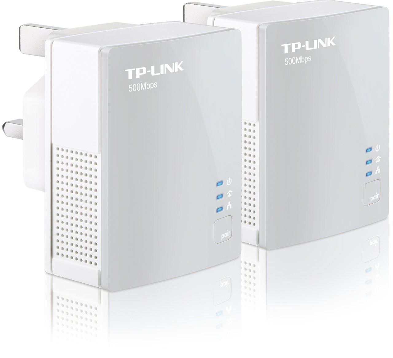 TP-Link PA411KIT AV500 500 Mbps Powerline Adapter - Twin Pack