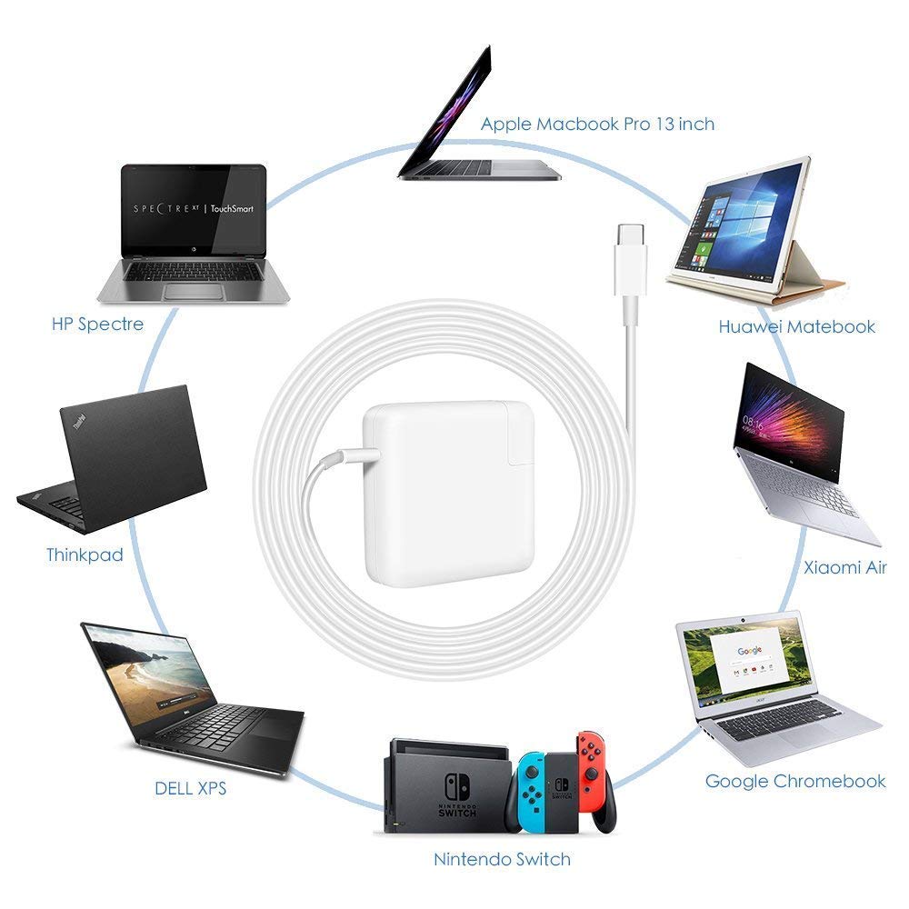 Compatible 87W USB-C Power Adapter