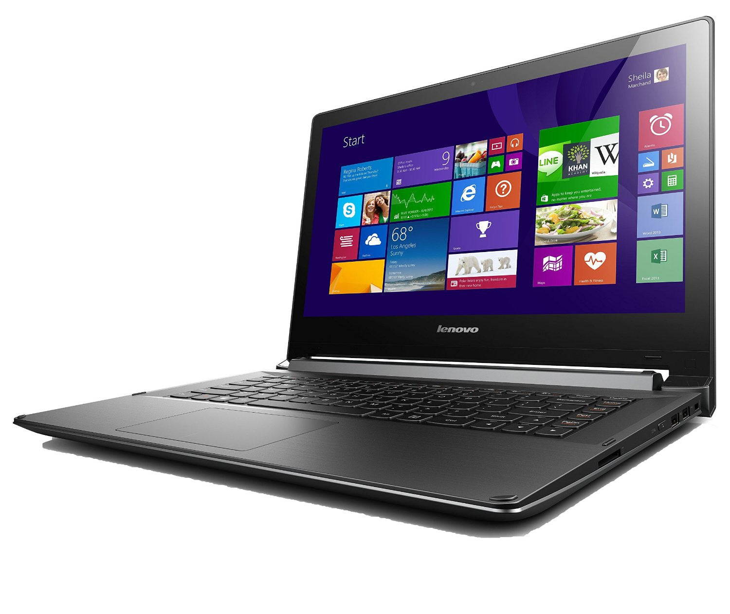 Lenovo Flex 2D 14-inch Multimode Touchscreen - AMD E1-6010 1.35 GHz, 4 GB RAM, 500 GB HDD, Webcam, HDMI, Bluetooth, Wi-Fi, Windows 8.1