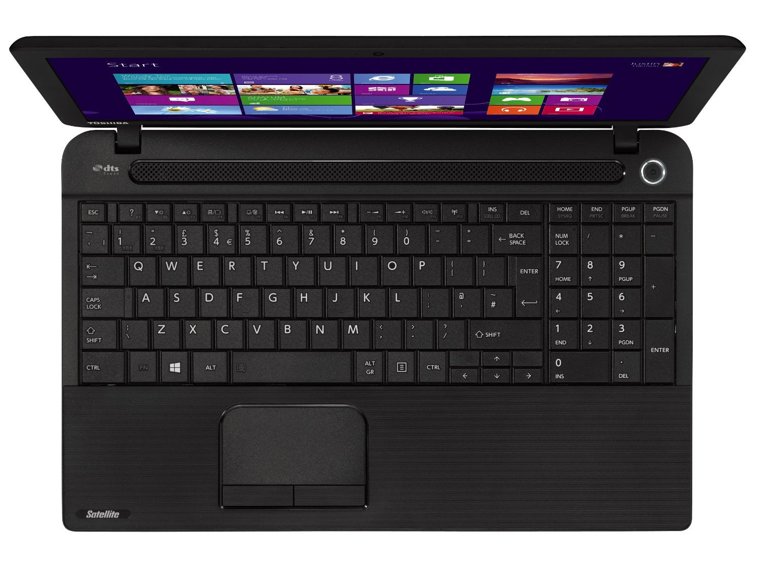 Toshiba Satellite C50D-A-133 15.6-inch Notebook (AMD E1-2100 1.0GHz, 4GB RAM, 500GB HDD, Windows 8.1)