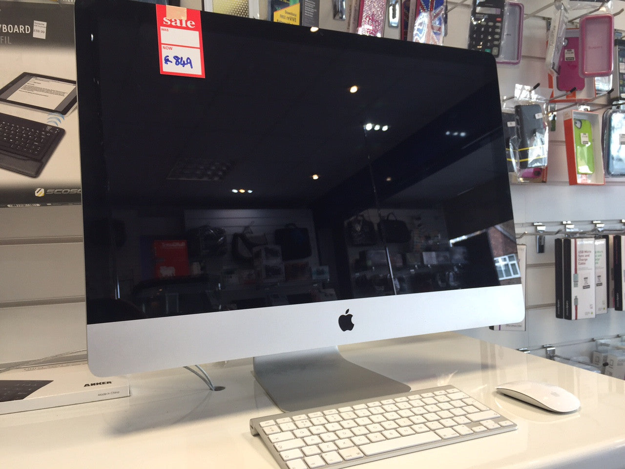 Apple iMac 27-inch 2.7GHz Quad Core i5 8GB RAM 1TB HD OS X Yosemite (mid 2012)