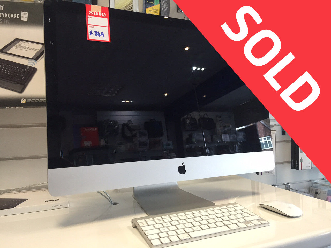 Apple iMac 27-inch 2.7GHz Quad Core i5 8GB RAM 1TB HD OS X Yosemite (mid 2012)