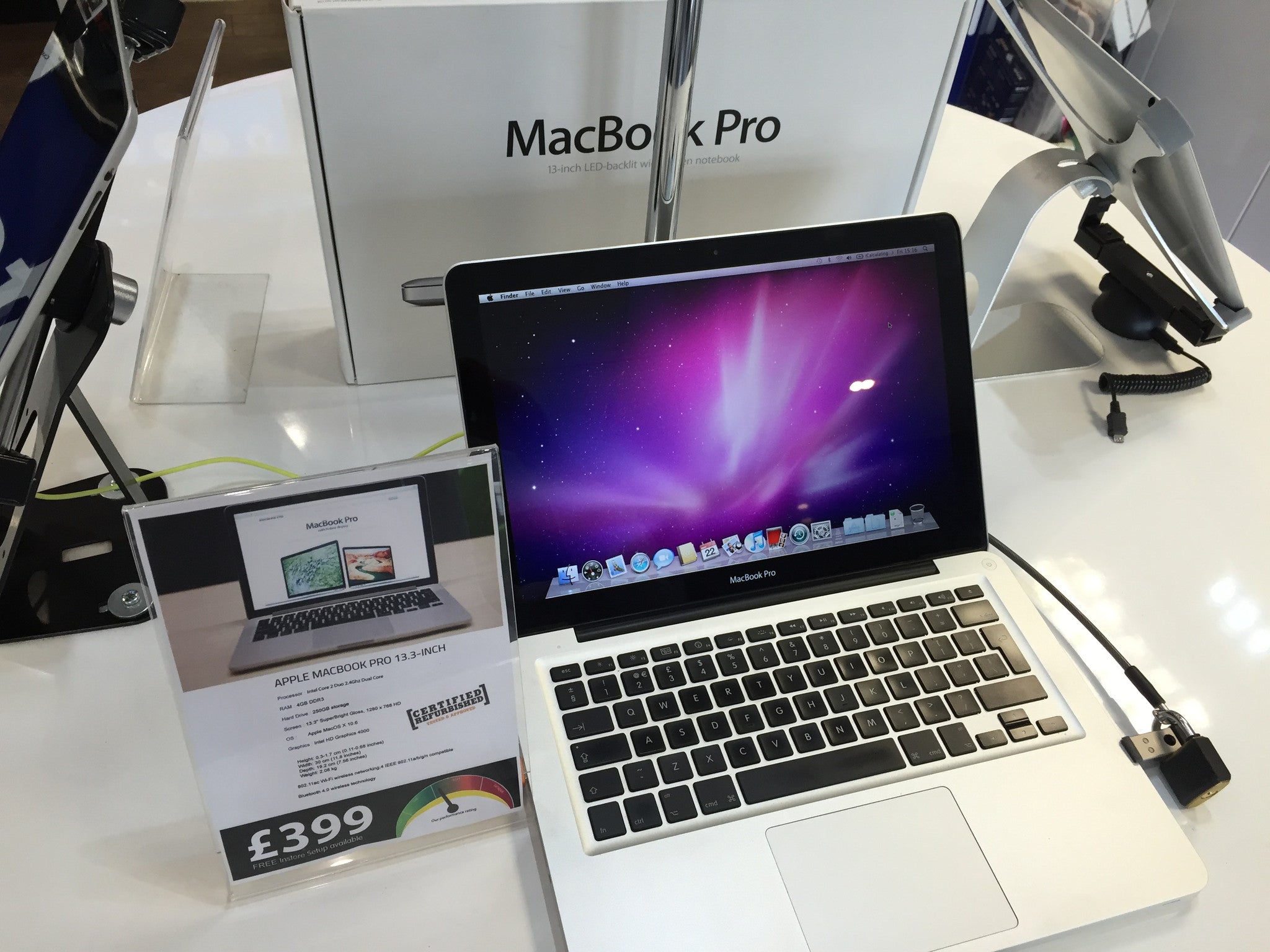 Apple Macbook Pro 13-inch: 2.4GHz 2010