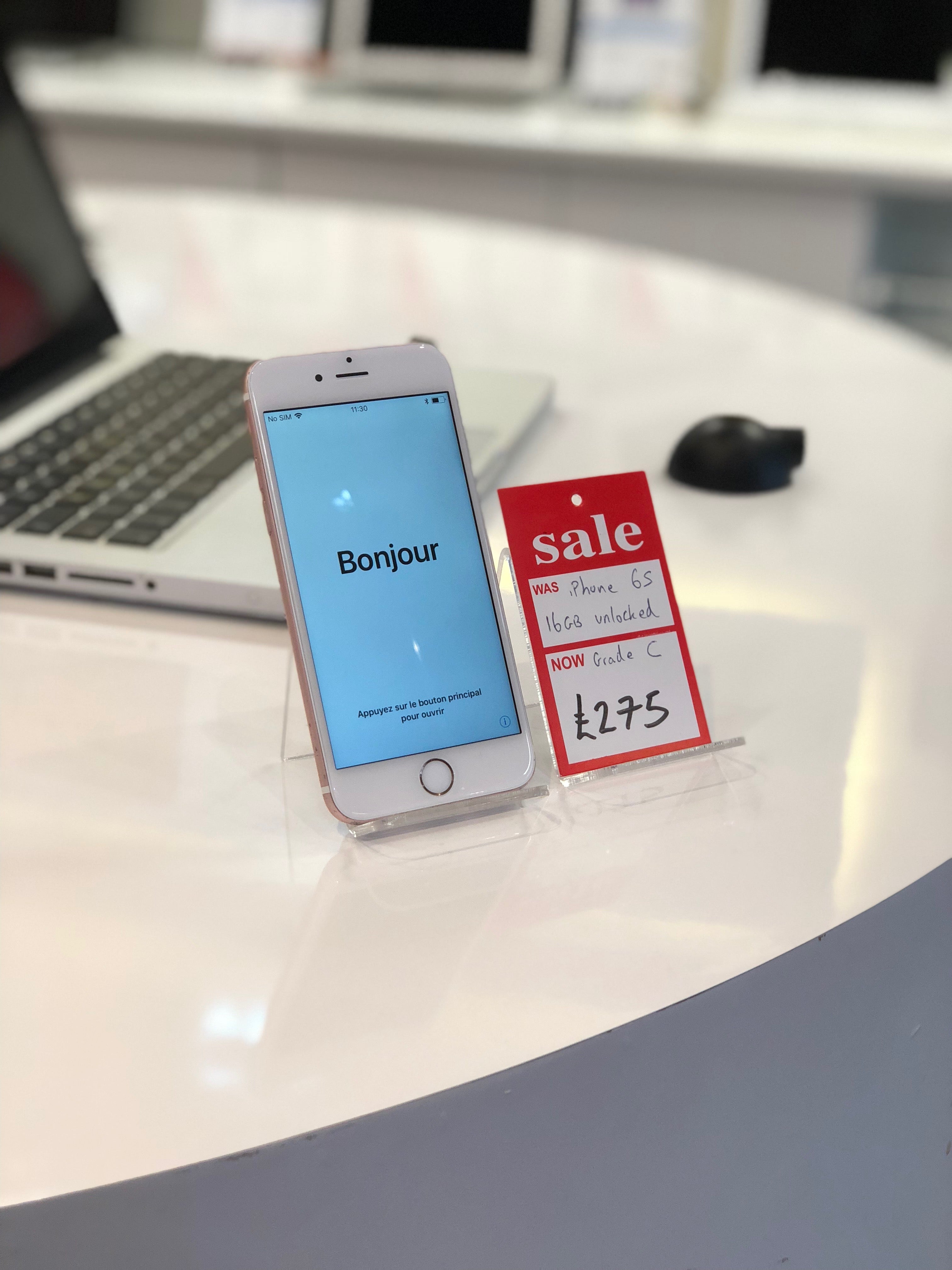 iPhone 6s 16GB Rose Gold Unlocked