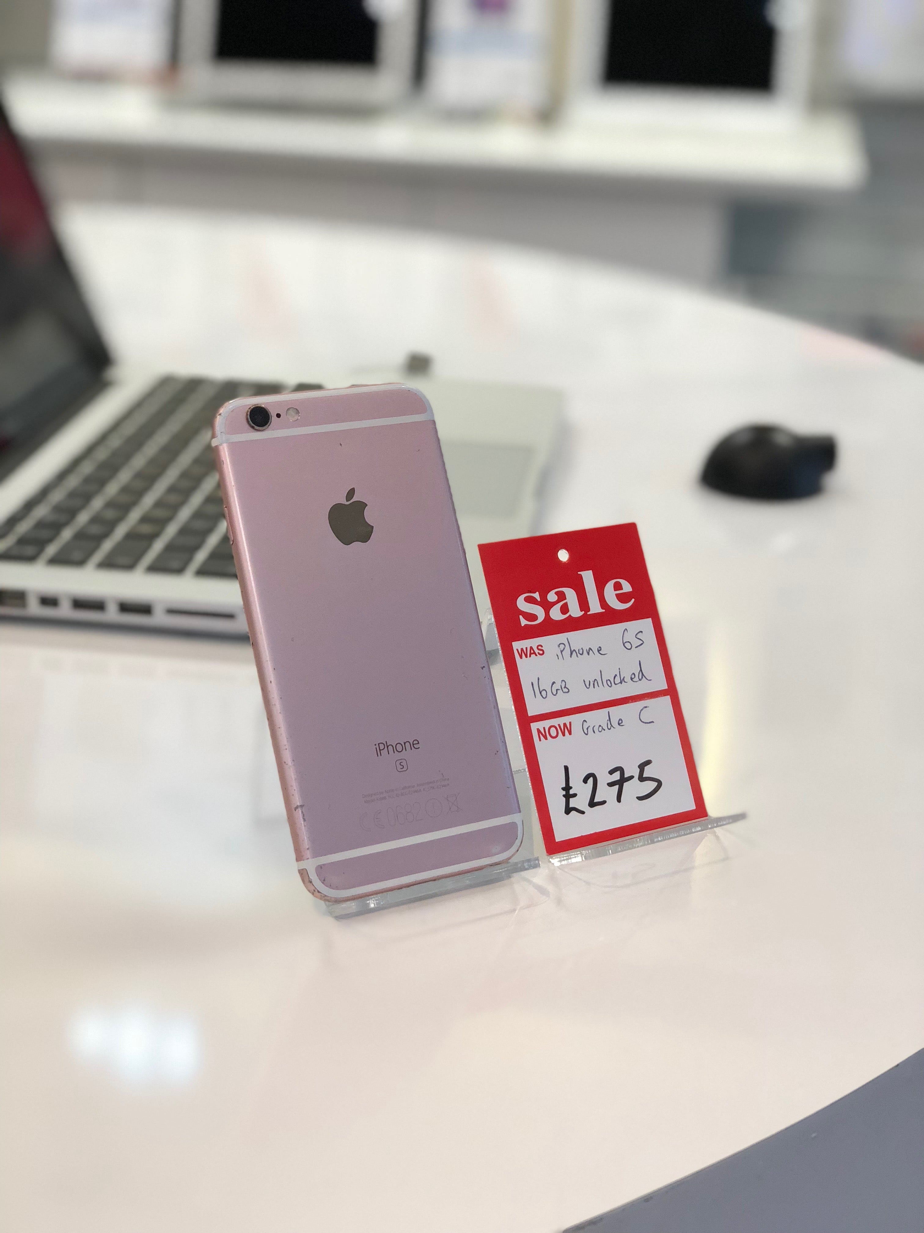 iPhone 6s 16GB Rose Gold Unlocked