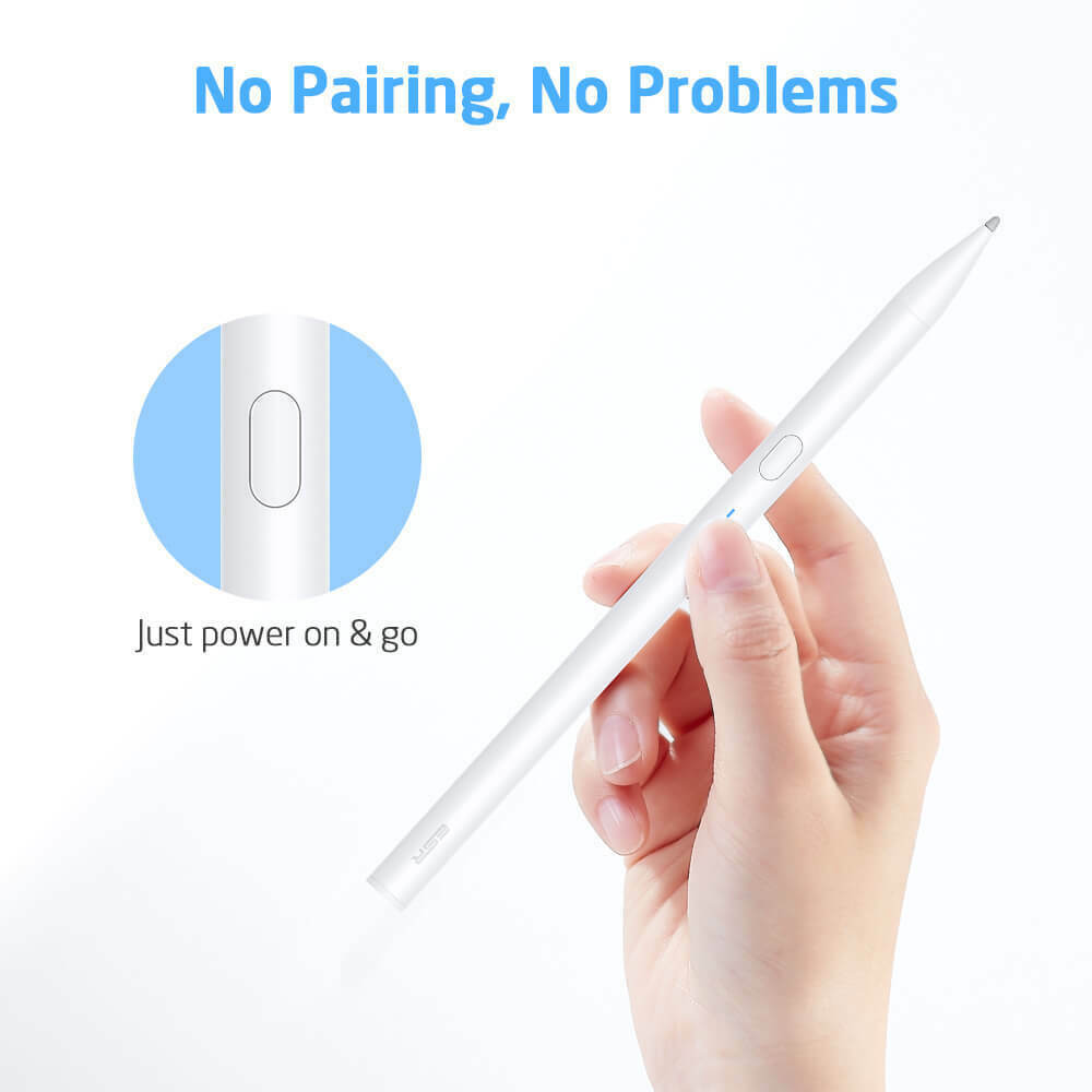 ESR Digital Pencil Stylus for Apple iPad Pro 2020 iPad Mini iPad Air White