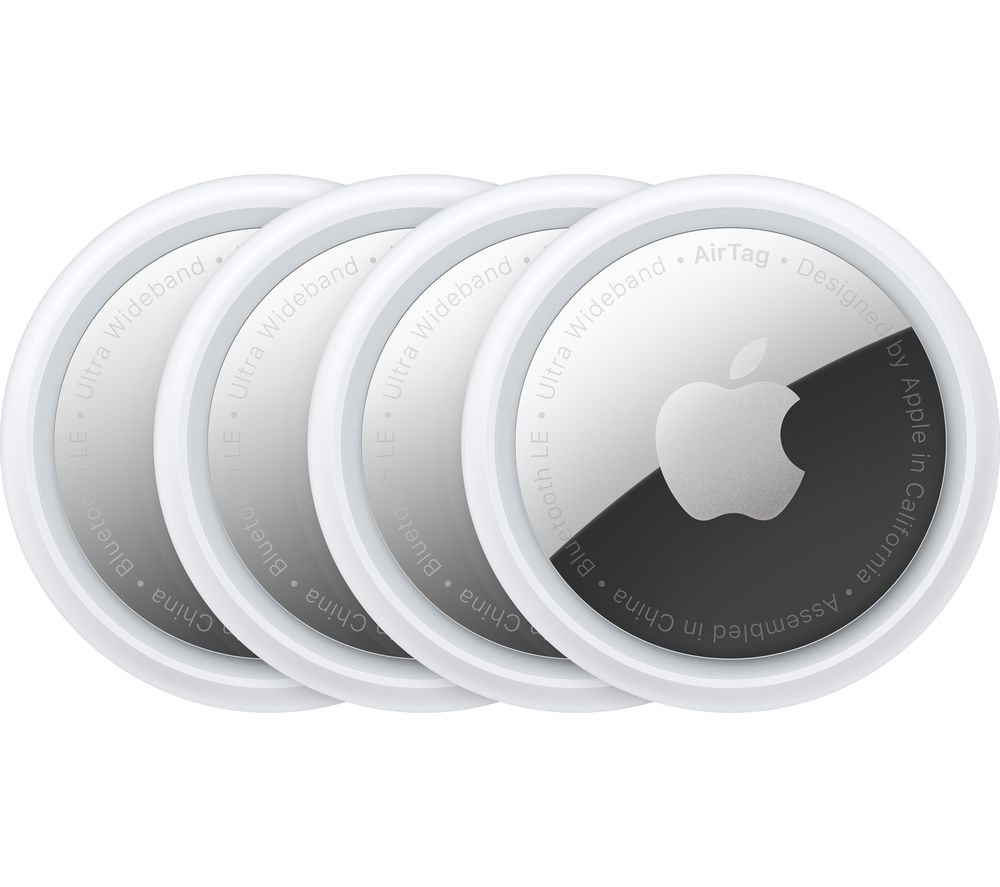 Apple AirTag Bluetooth Tracker - Pack of 4